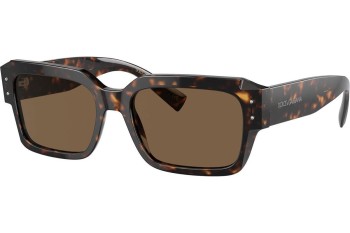 Napszemüvegek Dolce & Gabbana DG4460 502/73 Szogletes Havana