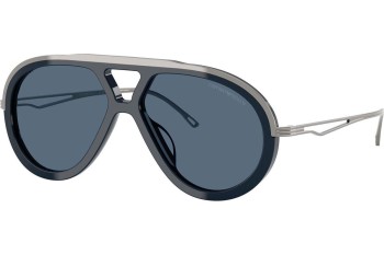 Napszemüvegek Emporio Armani EA4242U 621380 Pilota Kék