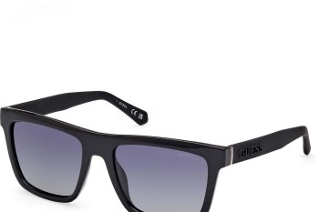 Napszemüvegek Guess GU00166 01D Polarized Szogletes Fekete