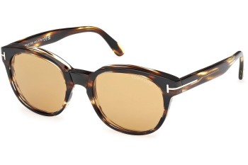 Napszemüvegek Tom Ford Mert FT1180 52E Kerek Havana