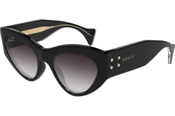 Napszemüvegek Gucci GG1704S 001 Cat Eye Fekete