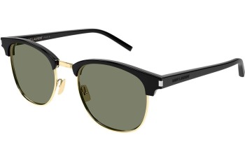 Napszemüvegek Saint Laurent SL108 014 Browline Fekete