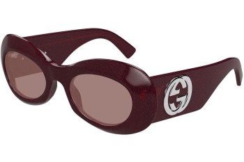 Napszemüvegek Gucci GG1696S 003 Ovális Lila