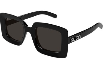 Napszemüvegek Gucci GG1718S 001 Szogletes Fekete