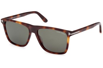 Napszemüvegek Tom Ford Fletcher FT0832 53N Szogletes Havana