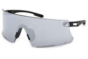 Napszemüvegek Adidas Sport SP0090 02C Single Lens | Shield Fekete