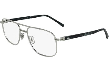 szemüvegeinket Lacoste L2302 045 Szogletes Ezüst