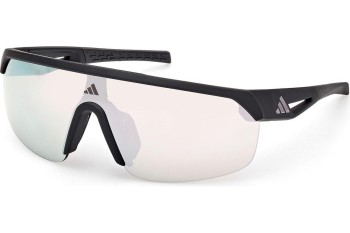 Napszemüvegek Adidas Sport SP0109 02G Single Lens | Shield Fekete