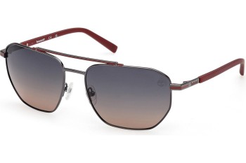 Napszemüvegek Timberland TB00038 06D Polarized Szogletes Szürke