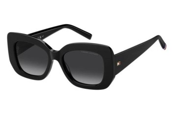 Napszemüvegek Tommy Hilfiger TH2224/S 807/9O Cat Eye Fekete