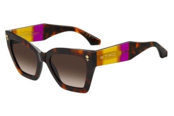 Napszemüvegek Etro ETRO0090/S 086/HA Cat Eye Havana