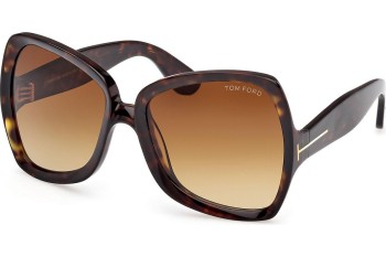 Napszemüvegek Tom Ford Jerry FT1222 52F Cat Eye Havana