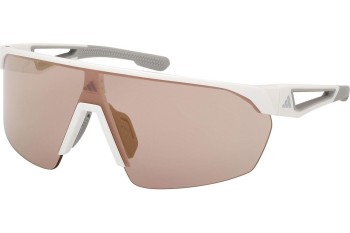 Napszemüvegek Adidas Sport Anemos SP0103 21G Single Lens | Shield Fehér