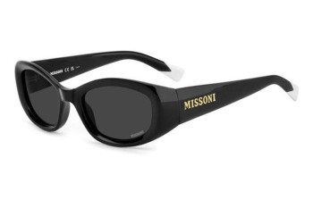 Napszemüvegek Missoni MIS0221/S 807/IR Cat Eye Fekete