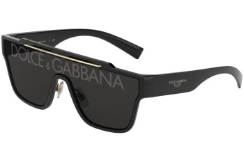 Napszemüvegek Dolce & Gabbana DG6125 501/M Single Lens | Shield Fekete