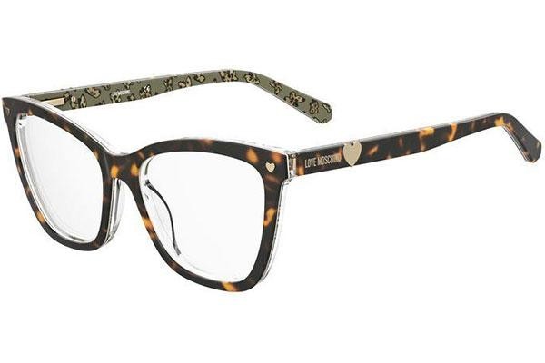 szemüvegeinket Love Moschino MOL593 2VM Cat Eye Havana