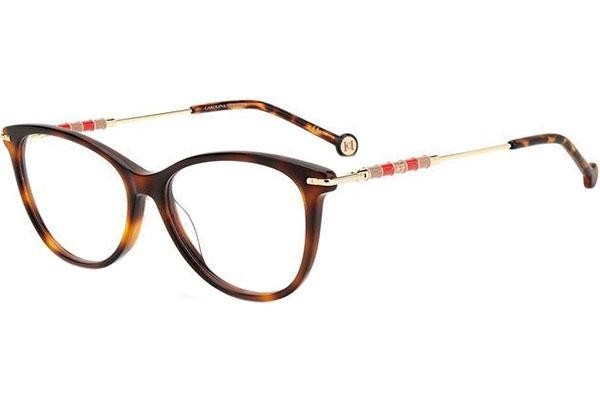 szemüvegeinket Carolina Herrera CH0043 05L Cat Eye Havana