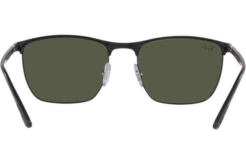 Napszemüvegek Ray-Ban RB3686 186/31 Szogletes Fekete