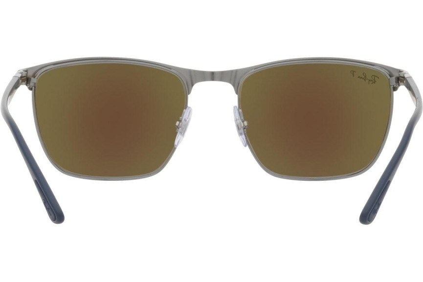 Napszemüvegek Ray-Ban Chromance Collection RB3686 92044L Polarized Szogletes Kék