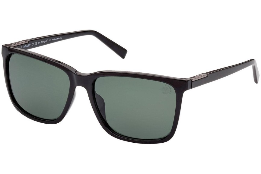 Napszemüvegek Timberland TB9280-H 01R Polarized Szogletes Fekete