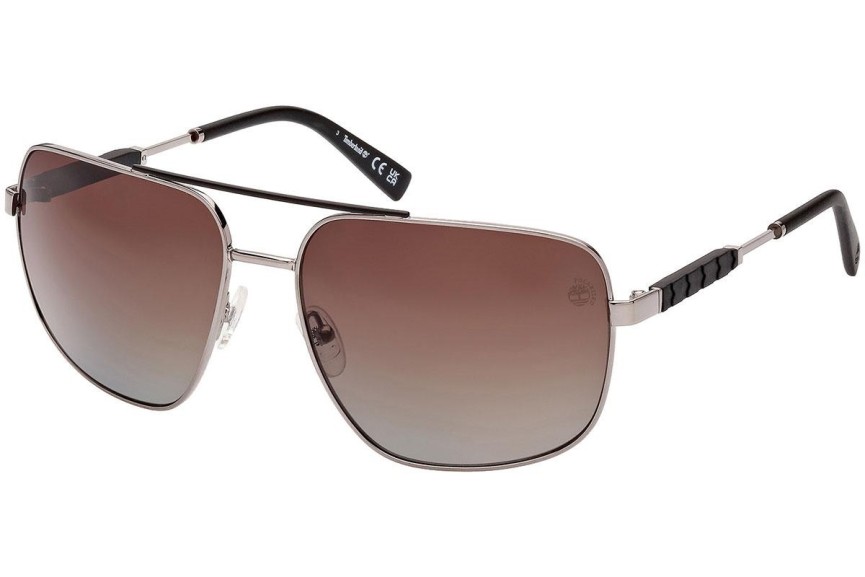 Napszemüvegek Timberland TB9283 08H Polarized Pilota Ezüst