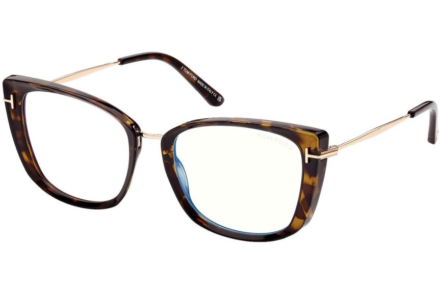 szemüvegeinket Tom Ford FT5816-B 052 Cat Eye Havana