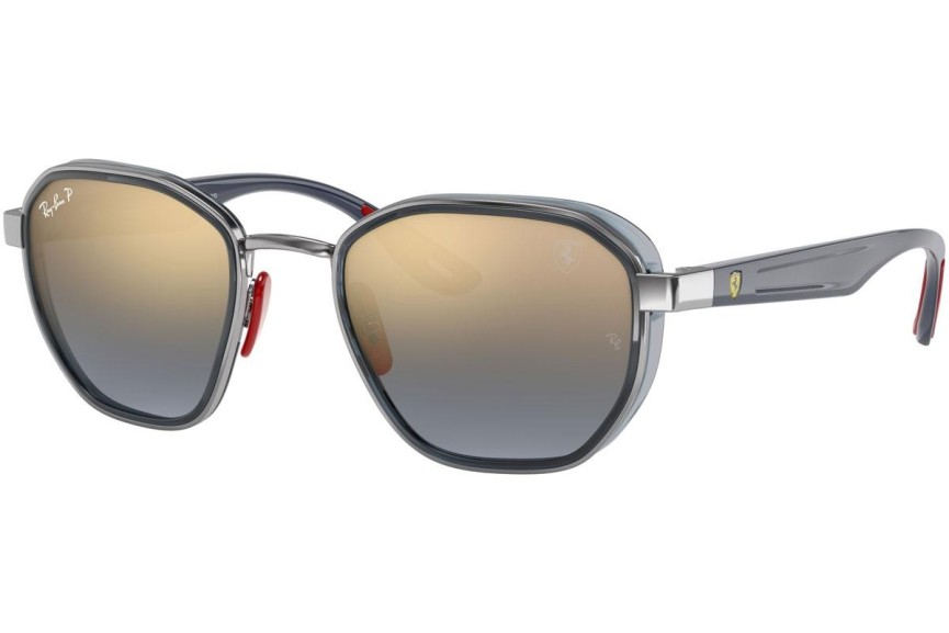 Napszemüvegek Ray-Ban Scuderia Ferrari Collection RB3674M F001J0 Polarized Szogletes Ezüst