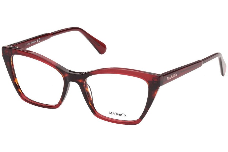 szemüvegeinket Max&Co. MO5001 056 Cat Eye Vörös