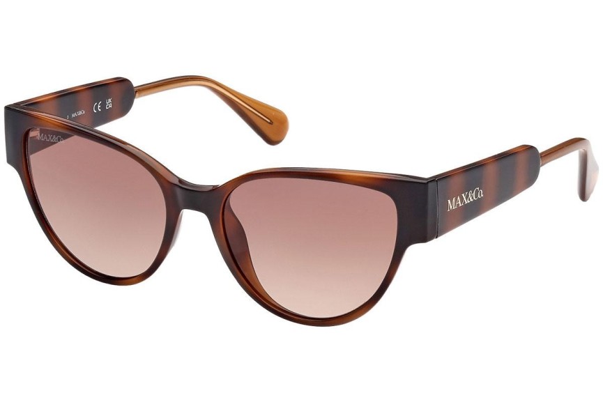 Napszemüvegek Max&Co. MO0053 52F Cat Eye Havana