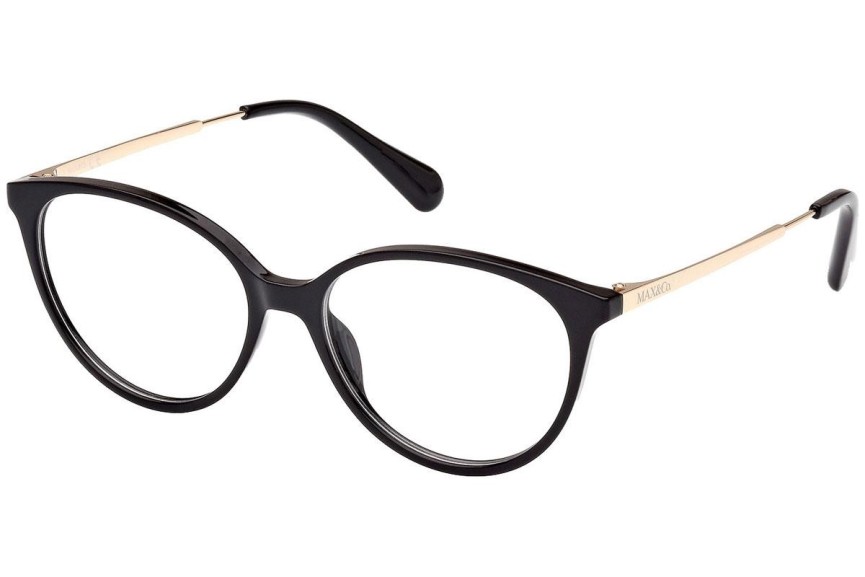 szemüvegeinket Max&Co. MO5023 01A Cat Eye Fekete