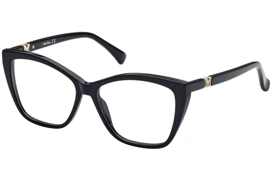 szemüvegeinket Max Mara MM5036 001 Szogletes Fekete