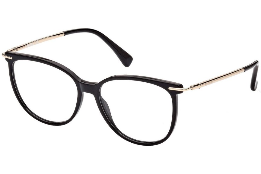 szemüvegeinket Max Mara MM5050 001 Szogletes Fekete