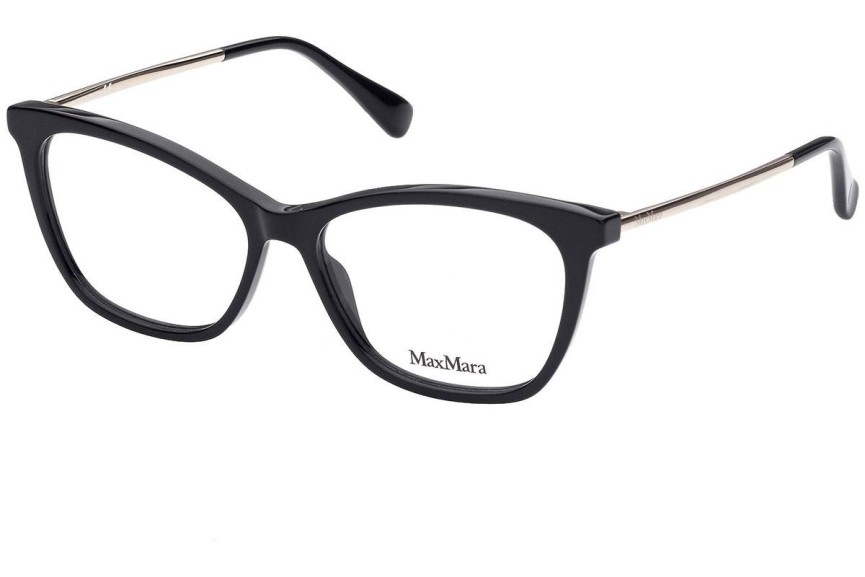 szemüvegeinket Max Mara MM5009 001 Szogletes Fekete