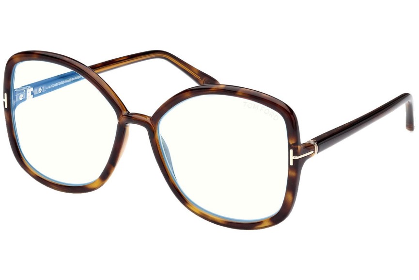 szemüvegeinket Tom Ford FT5845-B 052 Szogletes Havana