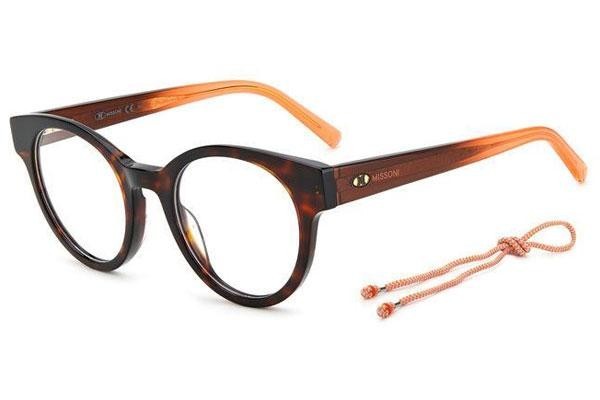 szemüvegeinket M Missoni MMI0130 086 Kerek Havana