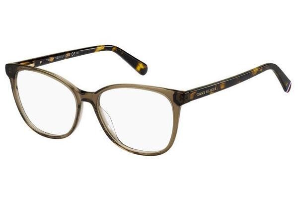 szemüvegeinket Tommy Hilfiger TH1968 YWP Cat Eye Barna