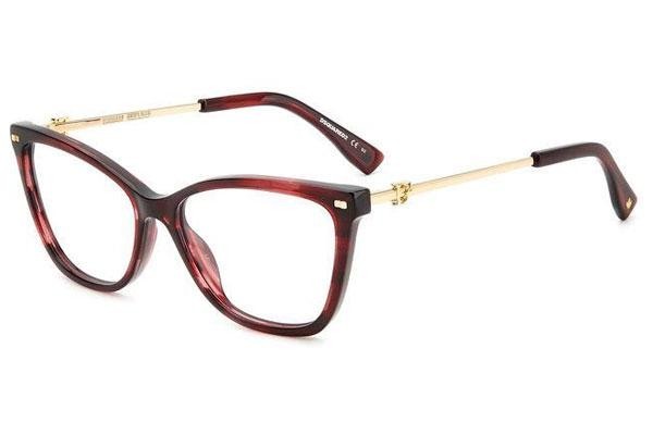 szemüvegeinket Dsquared2 D20068 573 Cat Eye Vörös