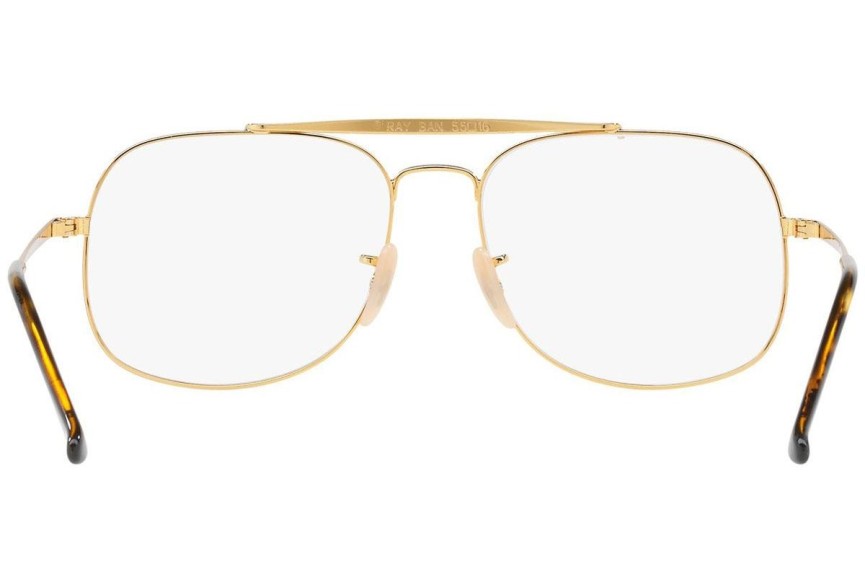 szemüvegeinket Ray-Ban The General Optics RX6389 2500 Pilota Arany