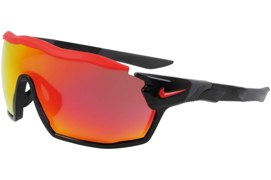 Napszemüvegek Nike Show X Rush M DZ7370 010 Single Lens | Shield Fekete