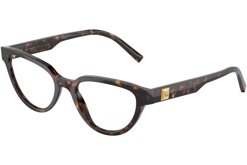 szemüvegeinket Dolce & Gabbana DG3358 502 Cat Eye Havana