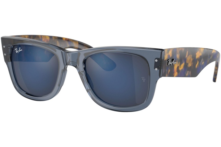 Napszemüvegek Ray-Ban Mega Wayfarer RB0840S 6638O4 Szogletes Kék