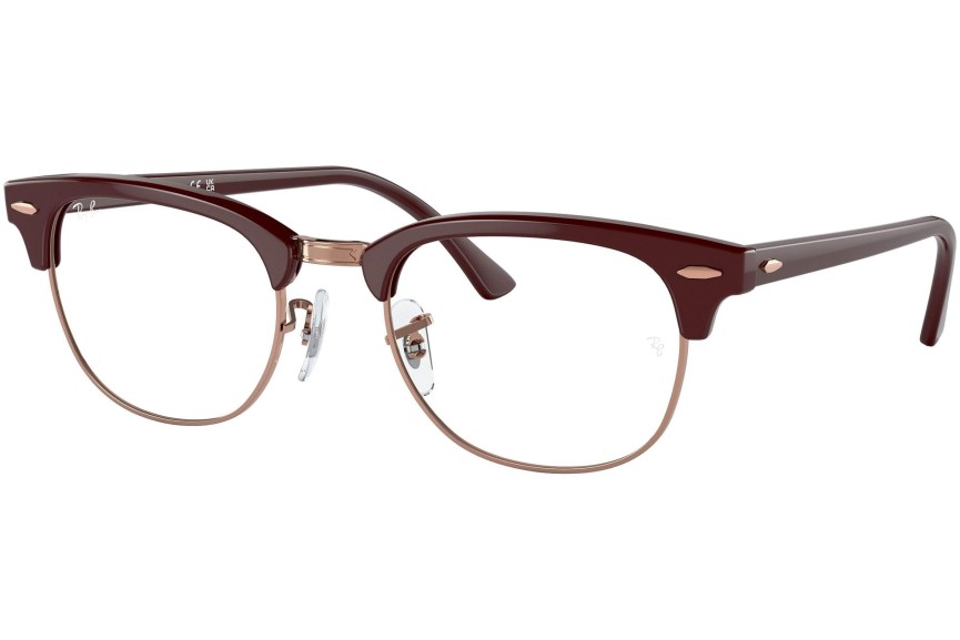 szemüvegeinket Ray-Ban Clubmaster RX5154 8230 Browline Vörös