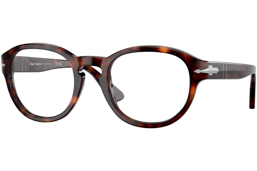 Napszemüvegek Persol PO3304S 24/GG Kerek Havana