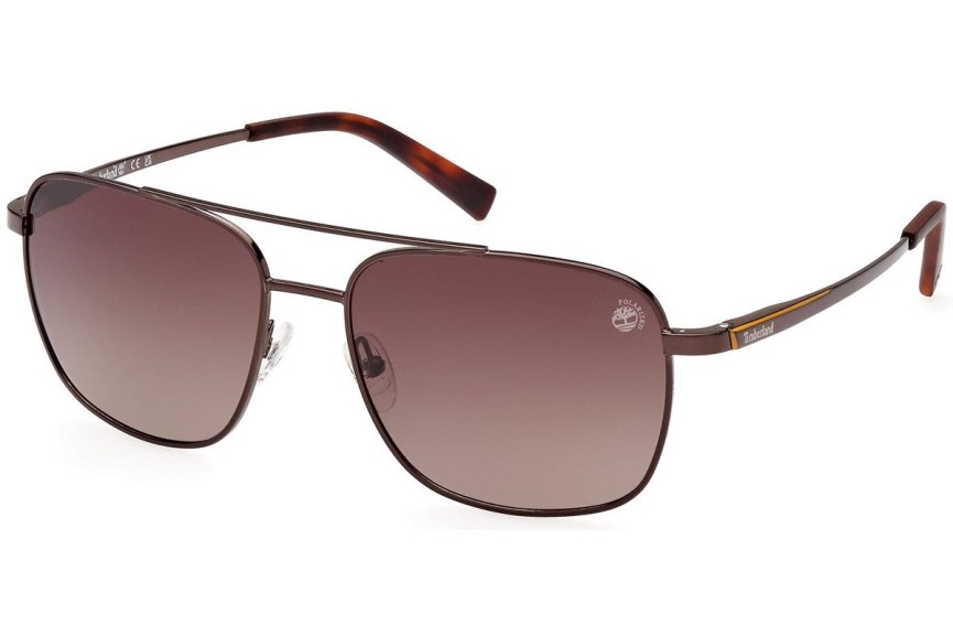 Napszemüvegek Timberland TB9303 48H Polarized Pilota Barna