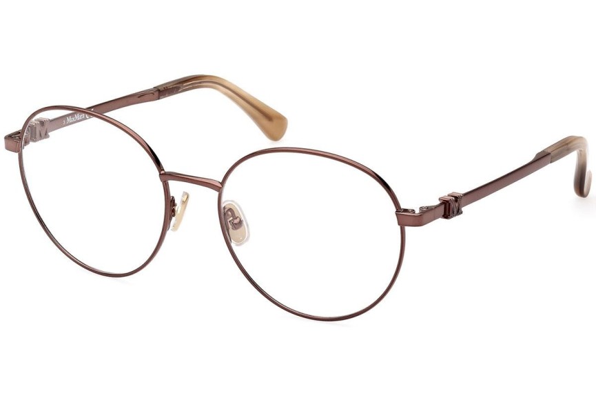 szemüvegeinket Max Mara MM5081 034 Kerek Barna