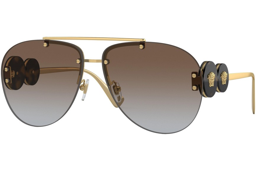 Napszemüvegek Versace Double Medusa Aviator VE2250 148889 Pilota Arany