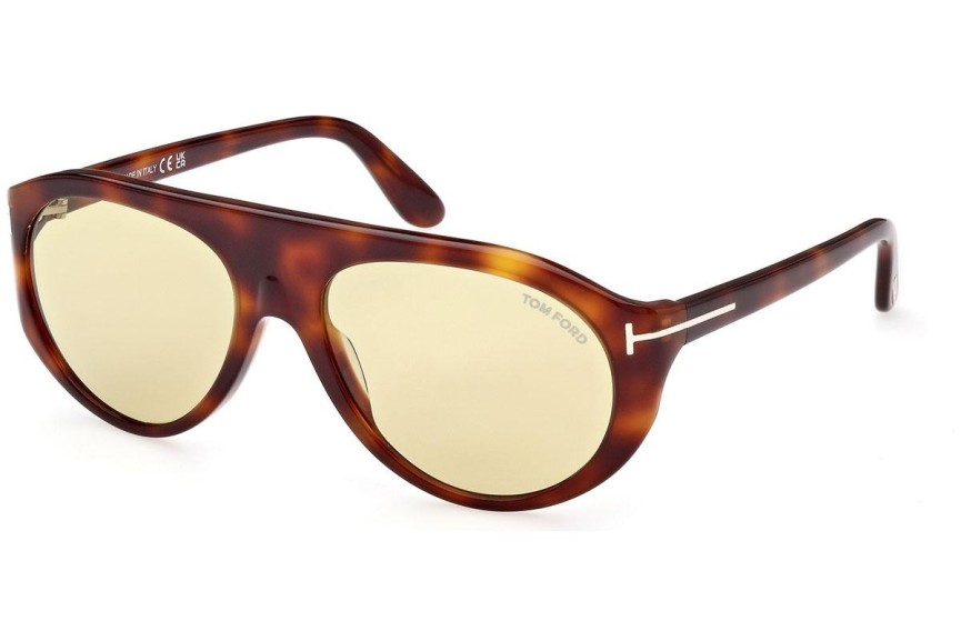 Napszemüvegek Tom Ford FT1001 53E Pilota Havana