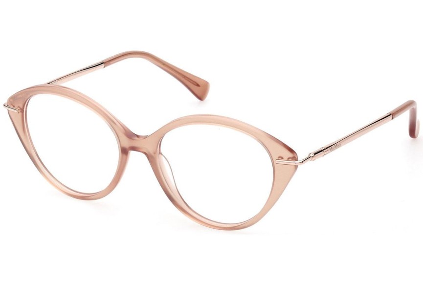 szemüvegeinket Max Mara MM5075 059 Kerek Bézs