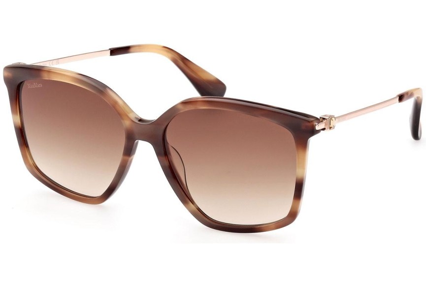 Napszemüvegek Max Mara MM0055 48F Szogletes Havana