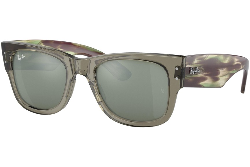 Napszemüvegek Ray-Ban Mega Wayfarer RB0840S 66355C Szogletes Zöld